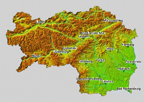 Karten Steiermark